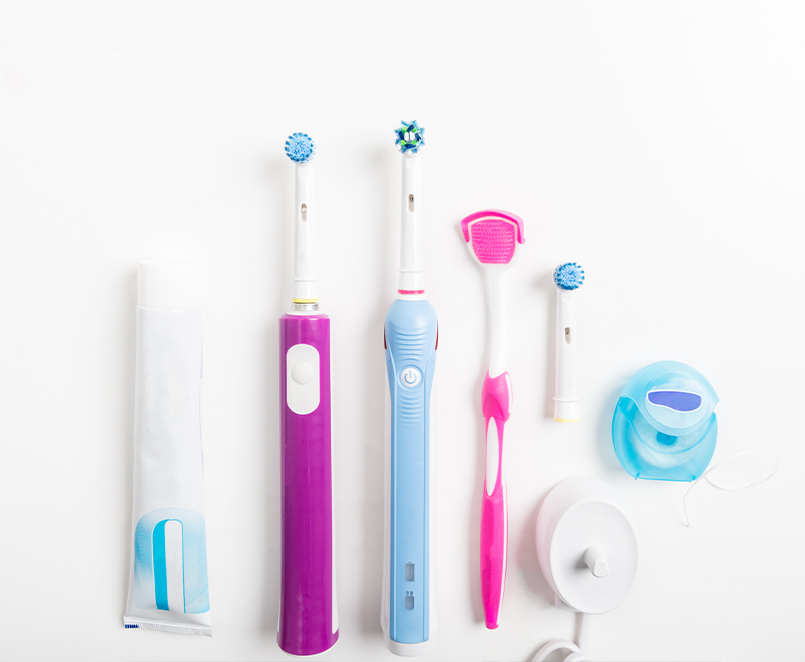 strumenti per denti puliti